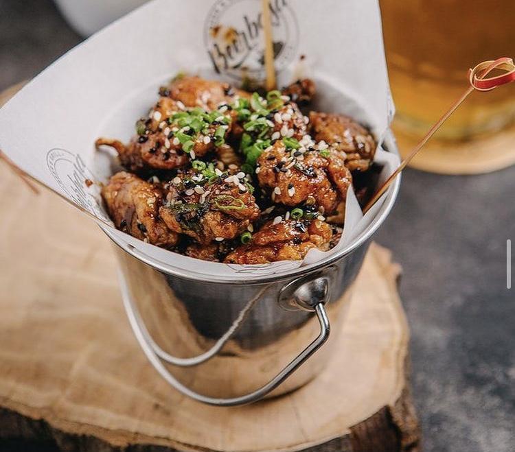 Karaage toyuq tikələri