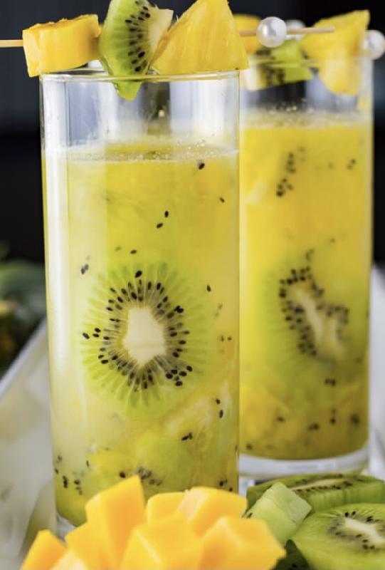 Pineapple with Kiwi 