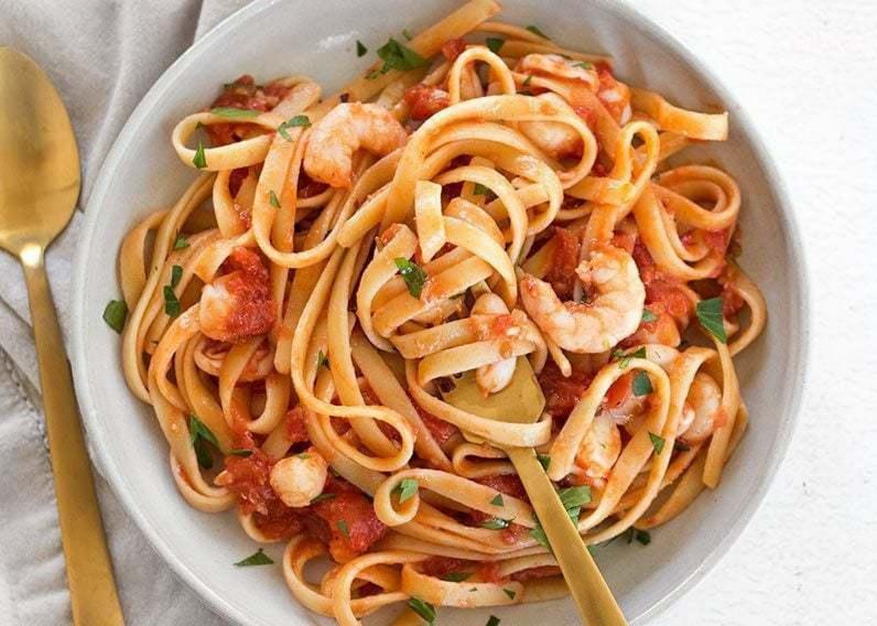 Seafood Tagliatelle