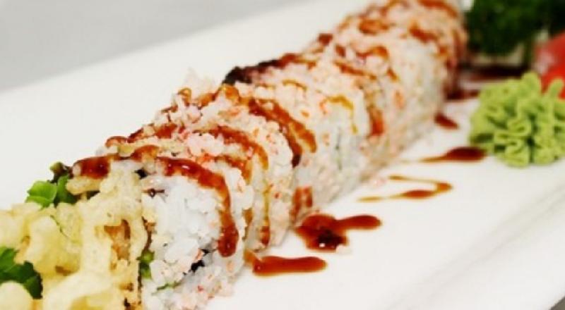 Ebi black widow Suşi Roll