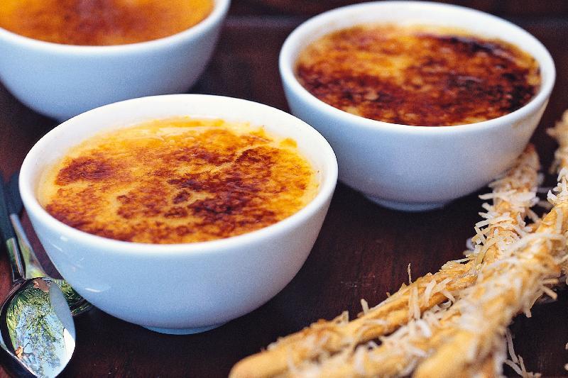 Zəncəfilli krem brule