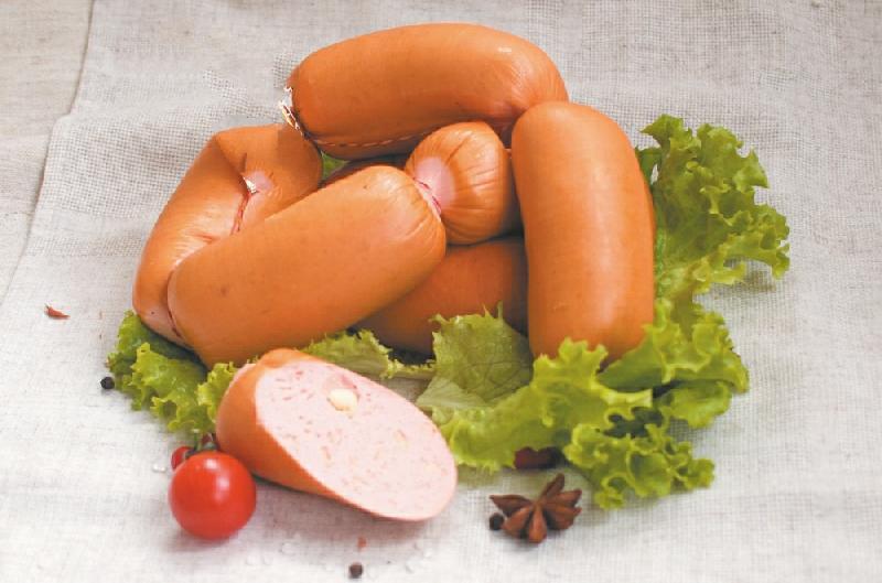 Сардельки сырные
