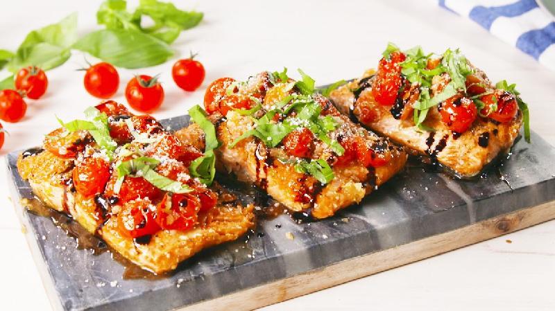 Bruschetta salmon