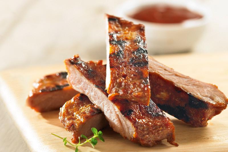 Smoky BBQ pork ribs