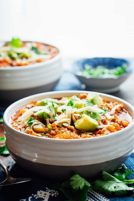 Picadillo with kinoa