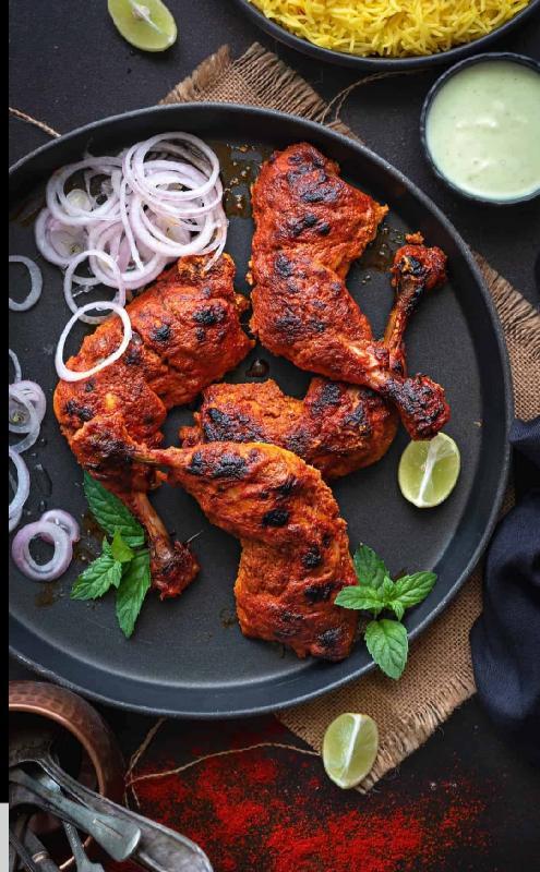 Traditional Tandoori Chicken Half