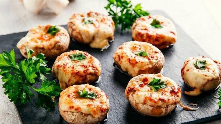 Pendirli Göbələk Kababı