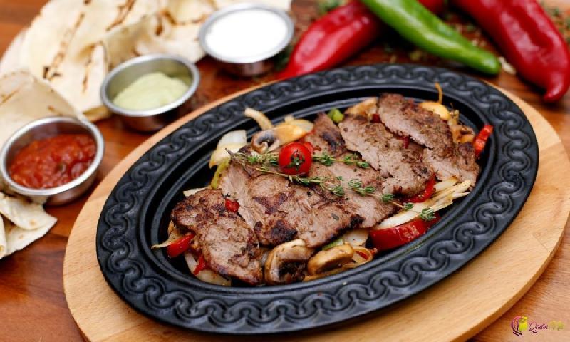 Ət fajitas