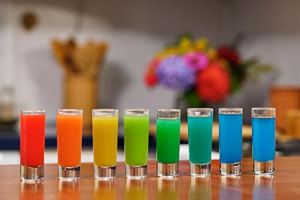 Rainbow shot