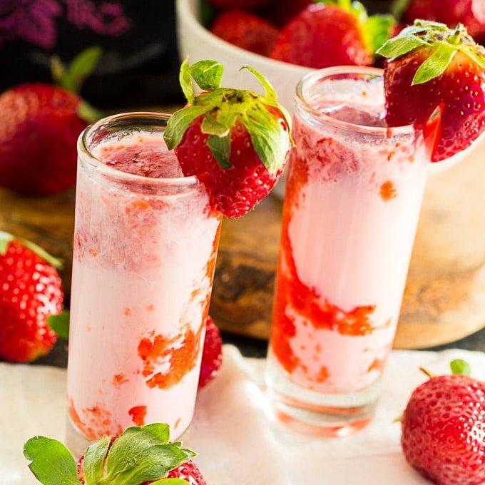 Strawbery shot