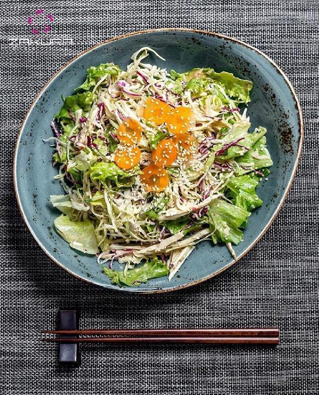 Crab stick salad