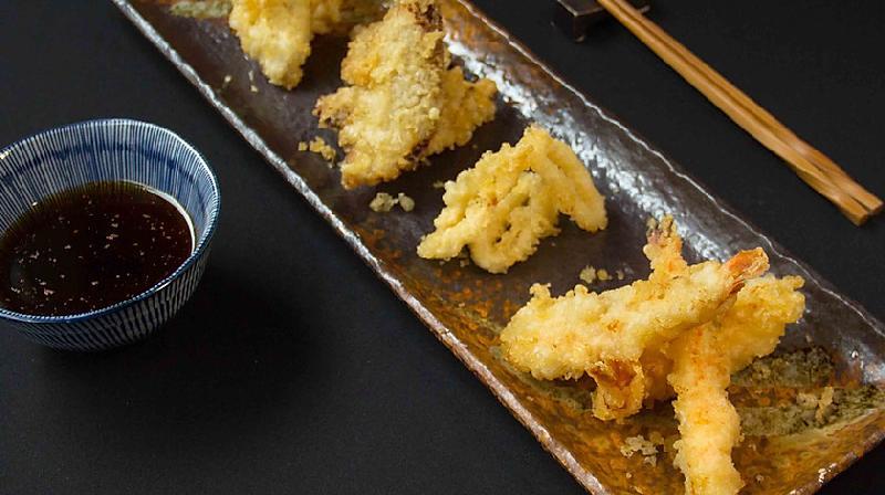 Seafood tempura