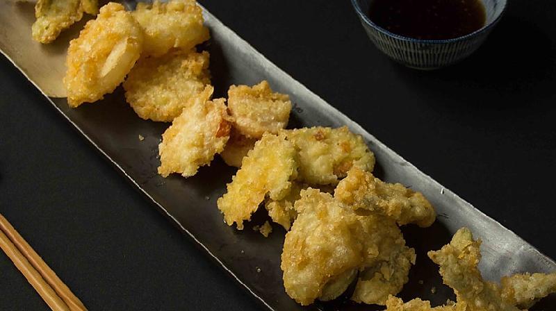 Mixed vegetable tempura