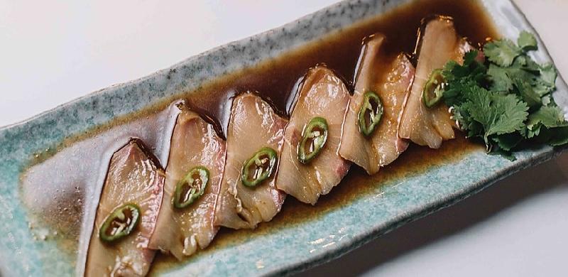 Yellow tail yuzu jalapeno