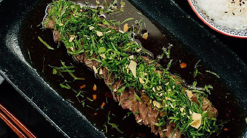 Grilled duck breast