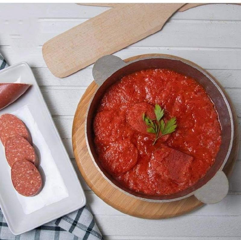 Kolbasa krakov tomat sousunda