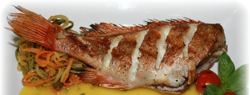 Balıq forel tavada