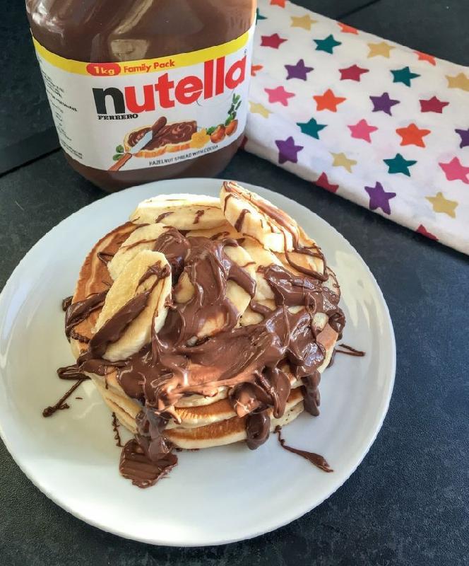 Nutellalı Pankek