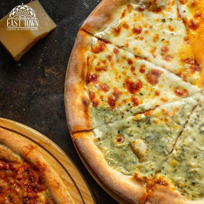 Dörd pendirli Pizza