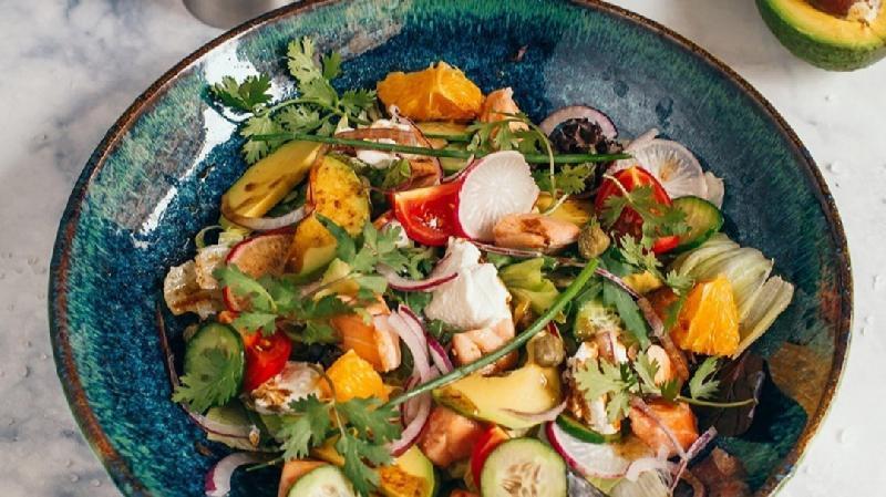 Salmon salat