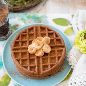 Banana Nutella Waffle