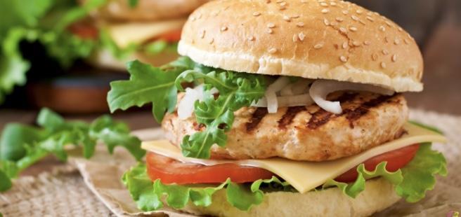 Toyuq burger