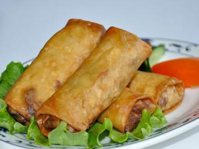 Tərəvəzli Spring Roll