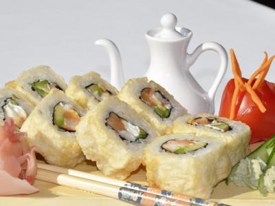Spicy Sake Hot Roll