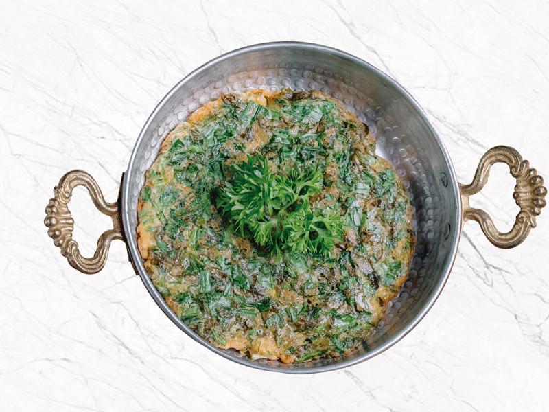 Göyərtili omlet