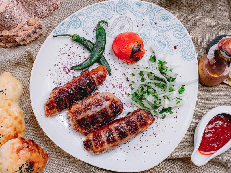 Dana ciyər kababı