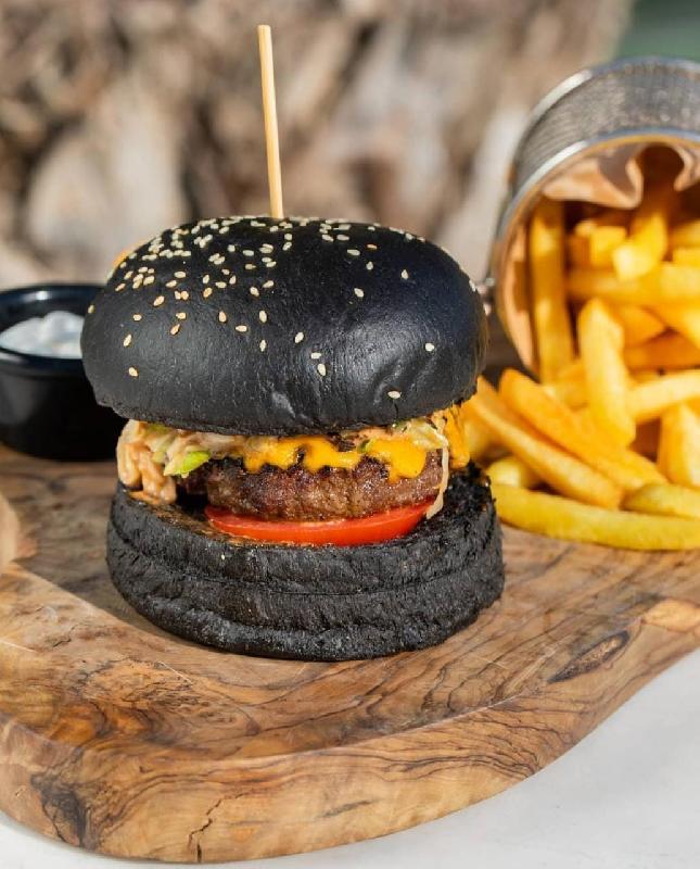 BLACK BBQ BURGER NEW