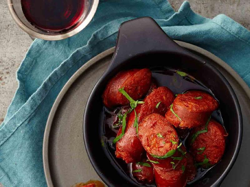 CHORIZO WITH CIDER