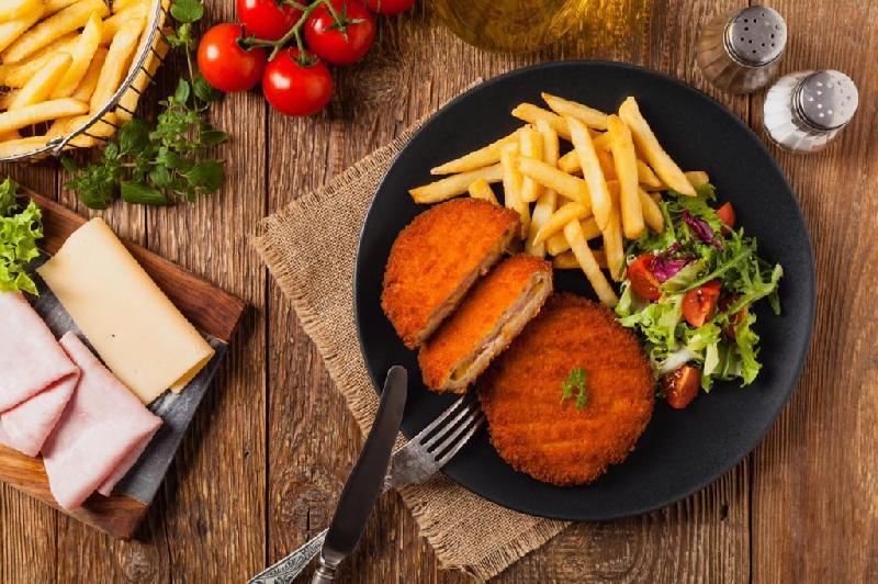 Chicken Cordon Bleu Chicken Schnitzel Filled