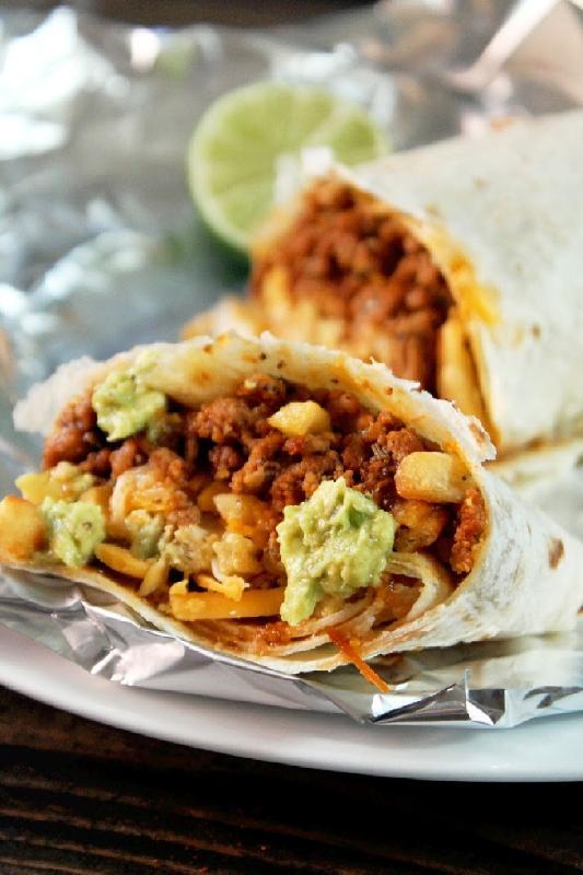 Beef California Burrito 