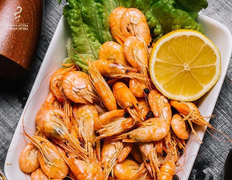 Boiled Fresh Shrimps
