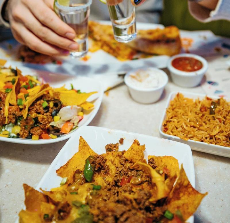 Grilled Chicken Nachos