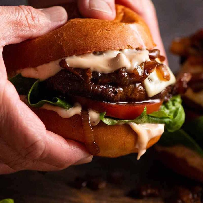 Mushroom burger 