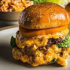 Pimento BBQ burger 
