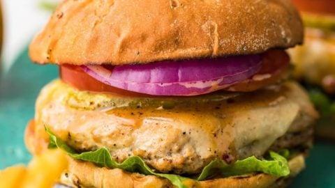 Tex-Mex Chicken Burger