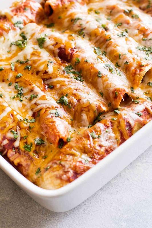 Enchiladas(beef or chicken)