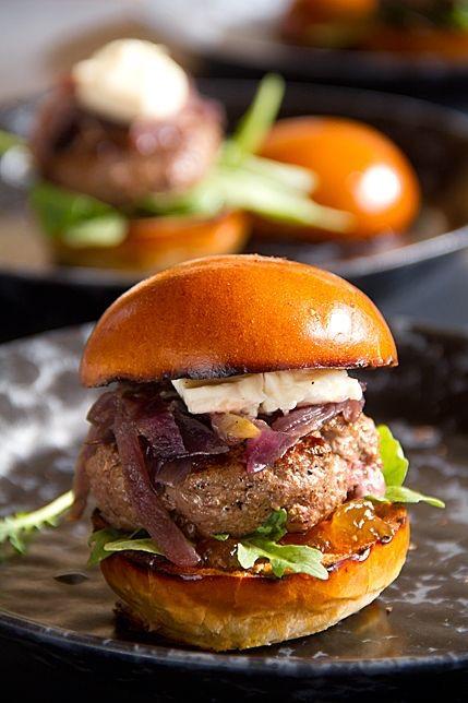 Mini beef burger 