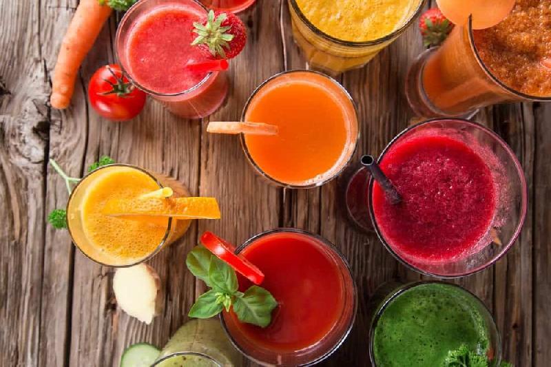 Jus de fruit presses 