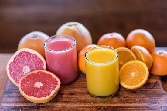 Jus de fruit presses