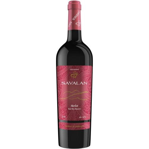 Savalan Merlot bottle