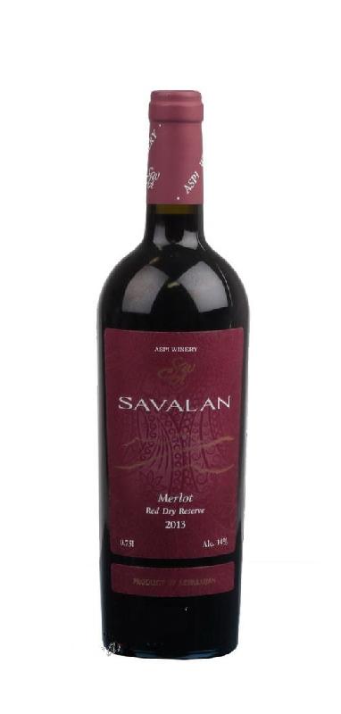 Savalan Cabarnet Merlot bottle