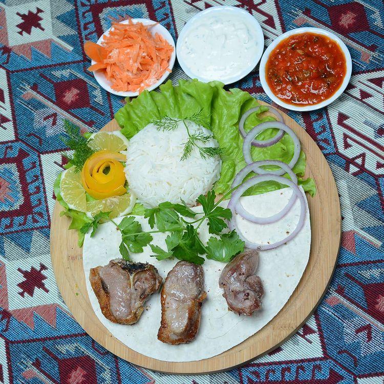 Tikə Kabab (Qarnir Və Məzə ilə)