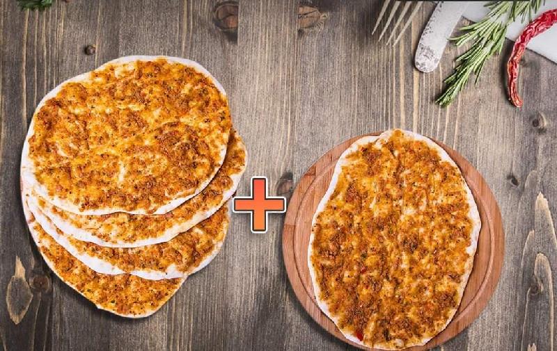 4 + 1 sadə lahmacun