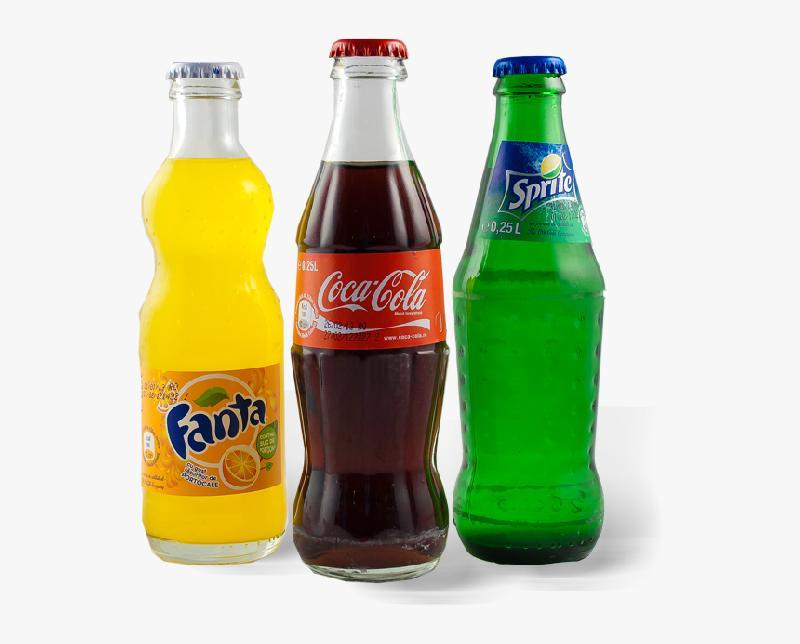 Cola, Fanta, Sprite
