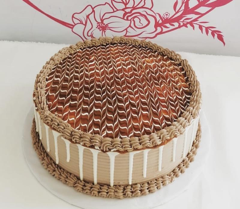 Karamelli Qozlu Tort