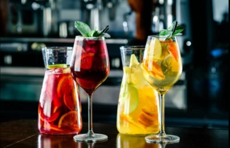 Sangria white & red